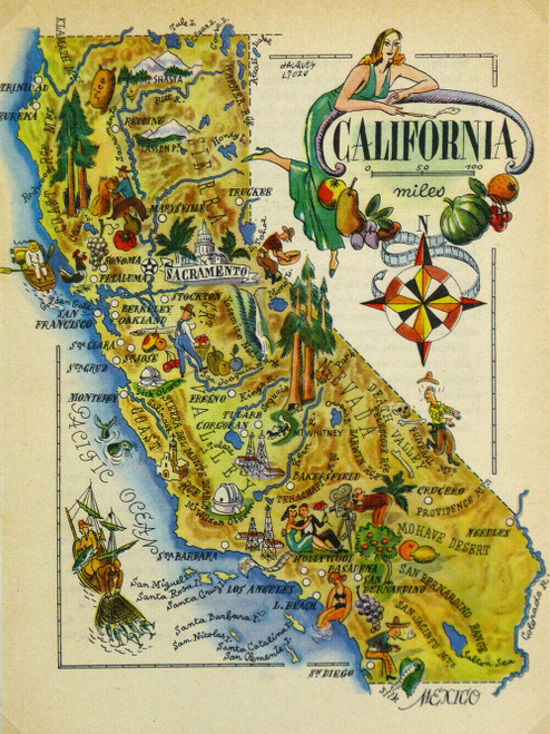 SIGNCHAT Vintage Illustrated California Map Metal Sign Metal Sign Metal Sign Bar Pub Home Metal Poster Wall Art Decor Tin Sign 8X12 Inches SIGNCHAT Vintage Illustrated California Map Metal Sign Metal Sign Metal Sign Bar Pub Home Metal Poster Wall Art Decor Tin Sign 8X12 Inches