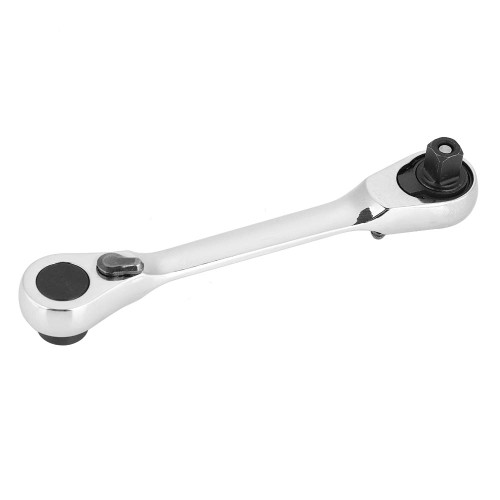 1/4 Mini Allen Wrench, Mini Ratchet Torque Wrench with Chrome plating surface Socket Wrench Screwdriver Hex for Professional Repairing (107mm)