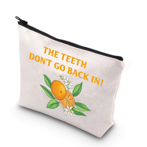 JNIAP Gentleman Pirate OFMD Makeup Bag Pirate Comedy TV Show Gift The Teeth Don't Go Back In OFMD Merch (The Teeth Don't) JNIAP Gentleman Pirate OFMD Makeup Bag Pirate Comedy TV Show Gift The Teeth Don't Go Back In OFMD Merch (The Teeth Don't)
