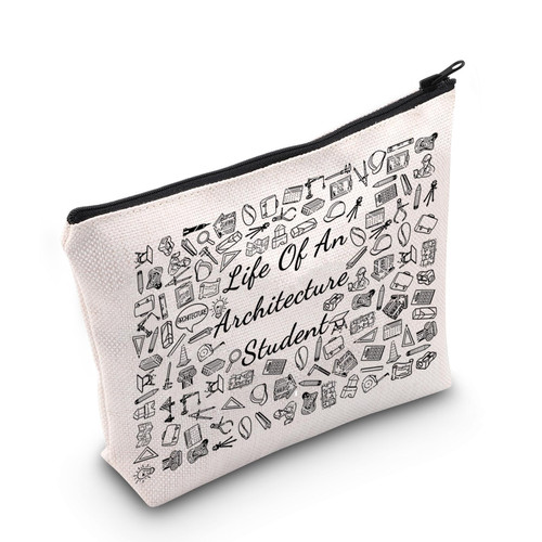 MNIGIU Architect Kit Pouch Life Of An Architecture Student Makeup Bag Architecture Student Gift Architecture Lover Gift Architecture Worker Gift
