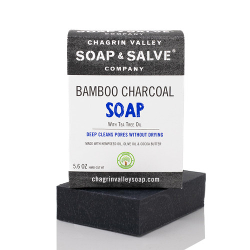 Chagrin Valley Soap & Salve Organic Natural Soap Bar - Bamboo Charcoal (1) Chagrin Valley Soap & Salve Organic Natural Soap Bar - Bamboo Charcoal (1)