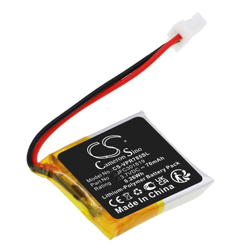 Zenander 3.7V JFC301819 Battery Replacement for Python 7857P
