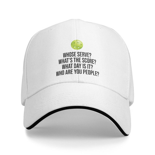 HILLBACK Funny Pickleball Gift for Women Men White Hat Washed Plain Baseball Cap Retro Adjustable Dad Hats Gift for Men/Women HILLBACK Funny Pickleball Gift for Women Men White Hat Washed Plain Baseball Cap Retro Adjustable Dad Hats Gift for Men/Women