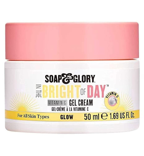 Soap & Glory In the Bright Of Day Vitamin C Gel Cream - Vitamin C Face Cream for All Skin Types - Reenergizing & Brightening Face Moisturizer (1.69 fl oz) Soap & Glory In the Bright Of Day Vitamin C Gel Cream - Vitamin C Face Cream for All Skin Types - Reenergizing & Brightening Face Moisturizer (1.69 fl oz)