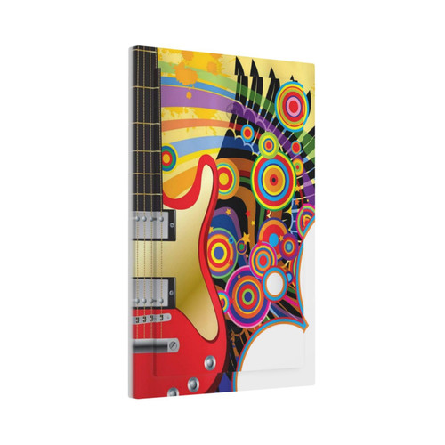 Indians Guitar Music Modern Colorful 1 Gang Light Switch Covers No Device Wall Plate Decorative Country Blank Switchplate Electrical Faceplate for Kitchen Bathroom Bedroom Home Decor