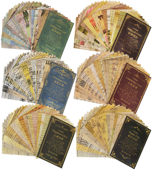 180 Pcs Scrapbook Paper Vintage Journaling Scrapbooking Supplies for Junk Journal Bullet Journals Dorm Room Decor Wall Art Collage Album Cottagecore Picture Frames Planner 180 Pcs Scrapbook Paper Vintage Journaling Scrapbooking Supplies for Junk Journal Bullet Journals Dorm Room Decor Wall Art Collage Album Cottagecore Picture Frames Planner