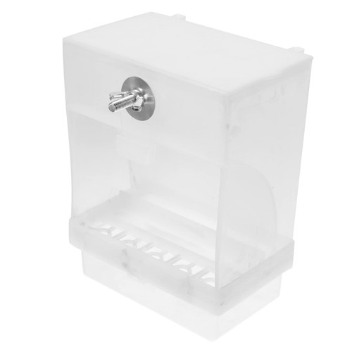 Kisangel Bird Feeder Parrot Food Feeder Parrot Feeding Container Squirrel Feeders for Outside Bird Water Dispenser Birds Cage Water Cup Squirrel House Automatic Bird Drinker Pp Material