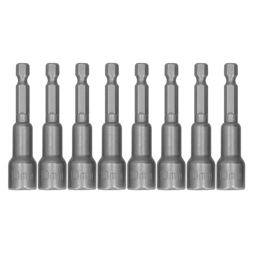 Power Nut Driver Set, 8Pcs Magnetic Nut Driver Set Hex Shank Magnetic Socket Electric Screwdriver Drill Magnetic Nut Driver Bits