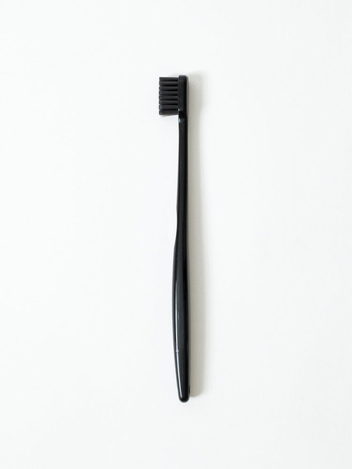 Morihata Binchotan Activated Charcoal Toothbrush, Standard Bristles - Black Morihata Binchotan Activated Charcoal Toothbrush, Standard Bristles - Black