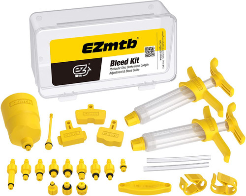 HAKUNA Bicycle Brake Bleed Kit, Professional Bicycle Hydraulic Disc Brake Oil Mineral Bleed Kit Tool Set for Shimano,for SRAM Bike Brake Repair Tools