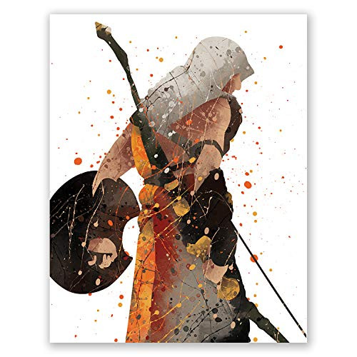 Assassins Creed Poster  Movie Video Game Wall Art Print  Bedroom Wall Decor  Gaming Artwork Picture (8x10)