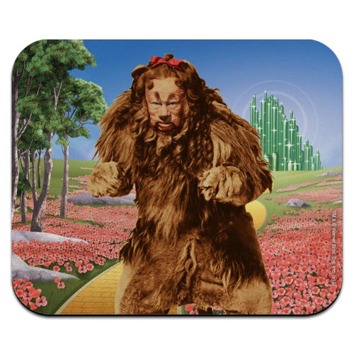 Wizard of Oz Lion Character Low Profile Thin Mouse Pad Mousepad