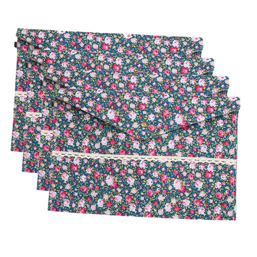 STOBOK 4pcs Document Folder Document Storage Document Holder Paper Holder Folder Office File Folder Folders Office Document Felt Envelops Envelope Paper File Holder A4 Portable Tote Bag