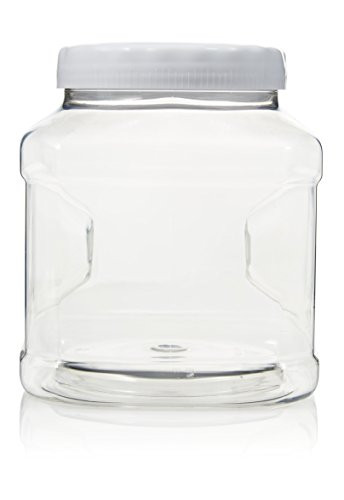 Arrow Home Products 73801 80-Ounce Stackable Stor Keeper 80 oz, Clear