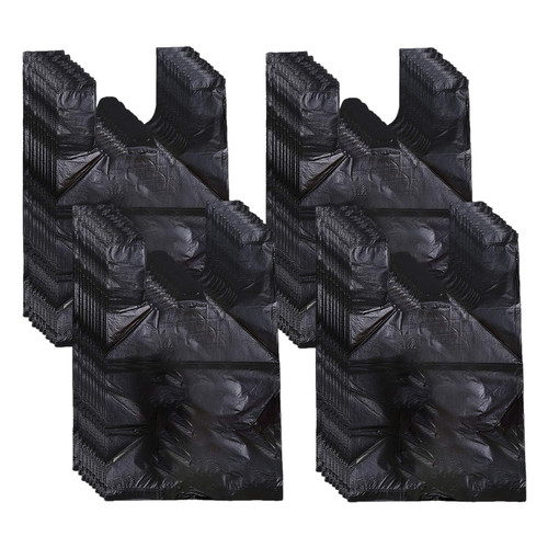 Sanitary Napkin Disposal Bags 400pcs Women Personal Disposal Bags Sanitary Waste Bags with Handles for Feminine Products Sanitary Napkin Storage Bag (Black)