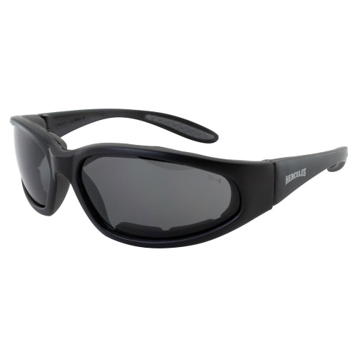 Global Vision Hercules Plus Safety Sunglasses Matte Black Frames Smoke Lens ANSI Z87.1+ Global Vision Hercules Plus Safety Sunglasses Matte Black Frames Smoke Lens ANSI Z87.1+
