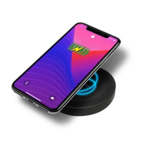 Gigastone Wireless Charging Pad, Qi-Compatible 5W Wireless Charger, Compatible Apple iPhone Samsung, Qi Wireless Charging Enabled Devices Gigastone Wireless Charging Pad, Qi-Compatible 5W Wireless Charger, Compatible Apple iPhone Samsung, Qi Wireless Charging Enabled Devices
