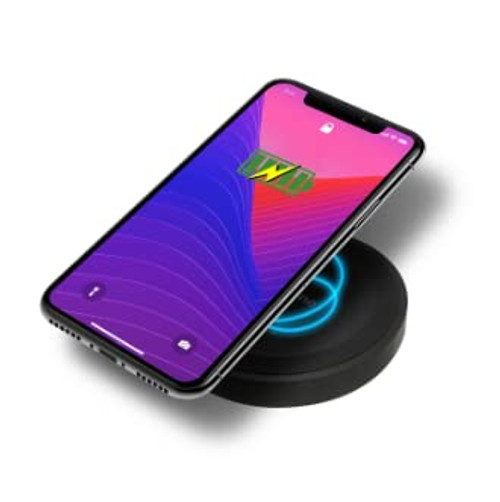 Gigastone Wireless Charging Pad, Qi-Compatible 5W Wireless Charger, Compatible Apple iPhone Samsung, Qi Wireless Charging Enabled Devices