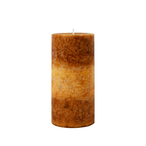 Jeco 3 x 6 Inch Warm Tobacco Woods Scented Pillar Candle