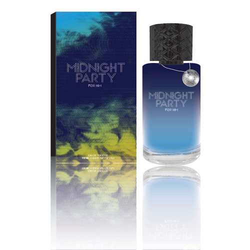 Midnight Party For Him Eau de Toilette by Preferred Fragrance - 3.4 Fl Oz