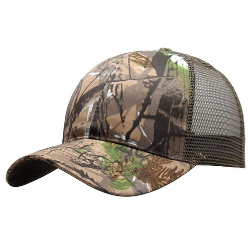 Foetest Adjustable Baseball Cap Camouflage Mesh Hat Sports Net Cap Sport Summer Hat Military Cap