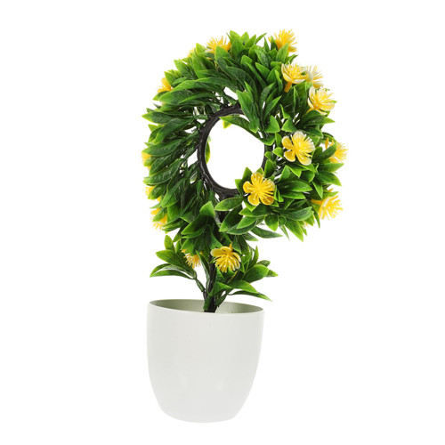 HOMSFOU Artificial Flower Bonsai Plastic Flowers Bonsai Fake Potted Plants House Ornaments Fake Flower Bonsai Fake Plants Small Faux Plants Artificial Plants Decor Desk Office Mini HOMSFOU Artificial Flower Bonsai Plastic Flowers Bonsai Fake Potted Plants House Ornaments Fake Flower Bonsai Fake Plants Small Faux Plants Artificial Plants Decor Desk Office Mini