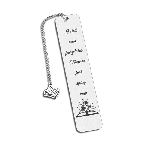 Funny Bookmarks for Women Book Lover Bookish Readers Book Accessories for Birthday Christmas Gifts Female Friends Her Spicy Reader Bookworm Reading Present Book Club Gifts Stocking Stuffer Bookmark
