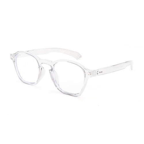 FEISEDY Women Men Blue Light Blocking Computer Glasses Retro Small Round Sqaure Frame Eyewear B2928