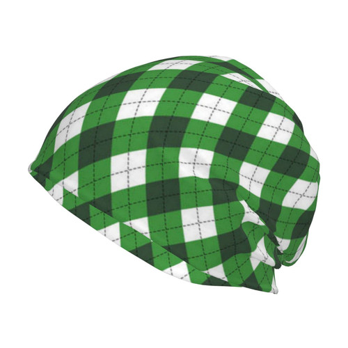 ROSIHODE St. Patrick's Day Hats Shamrock Beanie Hat Green Beanie Cap for St Patrick's Day
