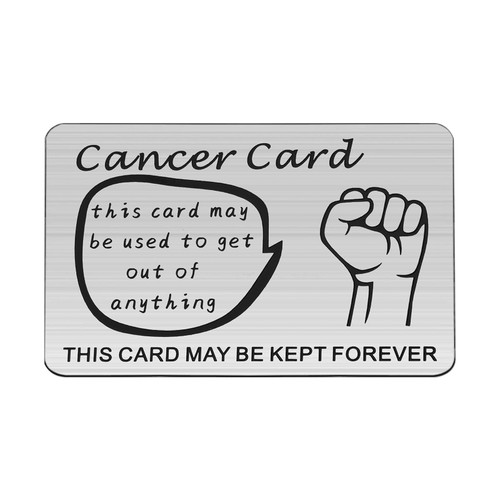 TGBJE Cancer Card For Wallet Cancer Survivor Gift Recovery Gift Cancer Fighter Encouragement Gift (cancer card) TGBJE Cancer Card For Wallet Cancer Survivor Gift Recovery Gift Cancer Fighter Encouragement Gift (cancer card)