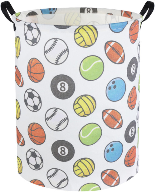DDBASKET Sports Kids Laundry Basket Football Basketball Laundry Hamper for Boys Room Decor,Nursery Hamper,Bedroom,Toy Storage Bin Organizer Gift Baskets(Balls) DDBASKET Sports Kids Laundry Basket Football Basketball Laundry Hamper for Boys Room Decor,Nursery Hamper,Bedroom,Toy Storage Bin Organizer Gift Baskets(Balls)