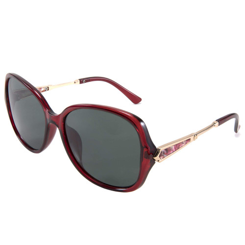 FEISEDY Retro Oversized Polarized Sunglasses for Women UV400 Protection Designer Style B4017