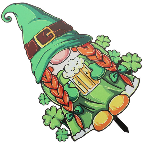 Happyyami St Patricks Day Decor Patrick Gnomes Yard Decoration Gnome Irish Stake Sign Garden Sign Patrick Gnomes Yard Sign Four Leaf Yard Stakes St Patrick Porch Sign Acrylic Ireland Happyyami St Patricks Day Decor Patrick Gnomes Yard Decoration Gnome Irish Stake Sign Garden Sign Patrick Gnomes Yard Sign Four Leaf Yard Stakes St Patrick Porch Sign Acrylic Ireland