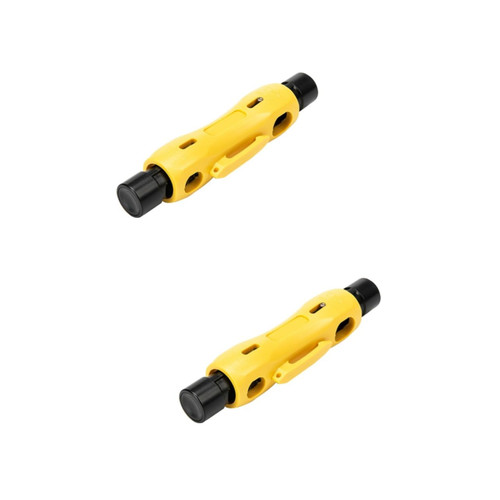 VILLCASE 2pcs Wire Strippers Fitting Wire Stripper Cable Cutter Wire Crimper Coax Cable Pliers Accessories Compression