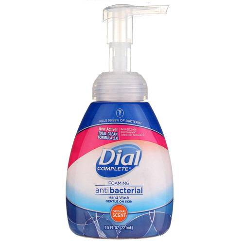Dial Professional - Antimicrobial Foaming Hand Soap Original Scent 7.5Oz Pump Bottle 8/Carton "Product Category: Breakroom And Janitorial/Hand Cleaners"