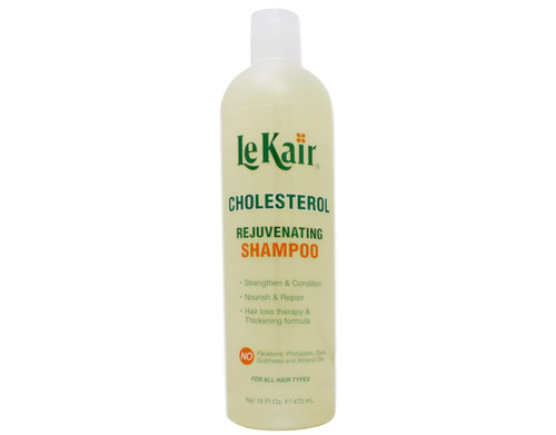 Le Kair Cholesterol Rejuvenating Shampoo for All Hair Types 16 fl. oz