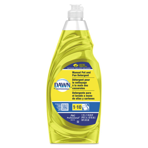 Dawn 45113Ea Manual Pot & Pan Dish Detergent, Lemon, 38 Oz Bottle