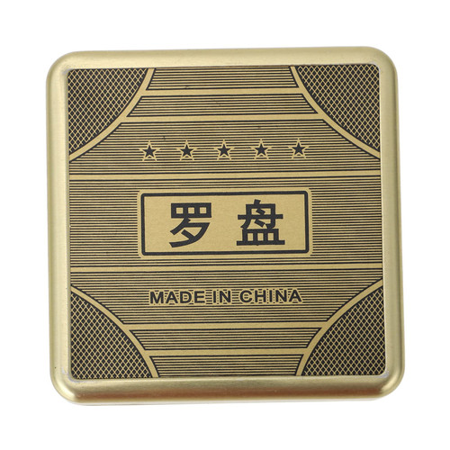 IMIKEYA 1pc Precision Compass Experiment Compass Feng Shui Bagua Mirror Chinese Compass Chinese Ancient Compass Hiking Gear Camping Compass Feng Shui Ornaments Clamshell Map Alloy to Climb