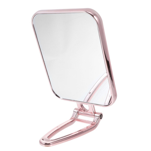 Amosfun 1pc Vanity Mirror Vanity Table Mirror Rotatable Makeup Mirror Magnifying Cosmetic Mirror Clear Mirror Magnifying Makeup Mirror Compact Makeup Alloy Fold Desk Mirror to Rotate