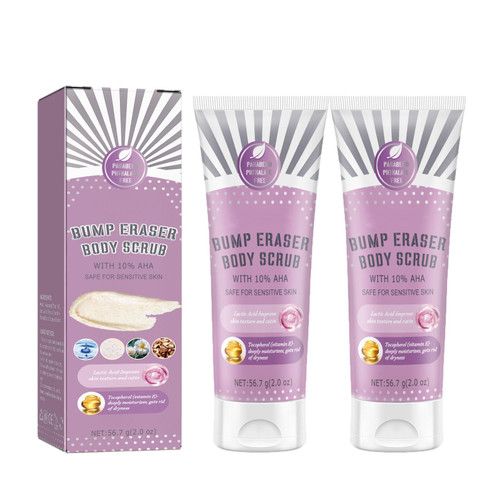 Keratosis Balance Eraser Body Scrub, Beauty Bump Eraser Body Scrub,Beauty Kp Bump Eraser Body Scrub,Body Scrub Exfoliant for Keratosis Pilaris (2PCS)