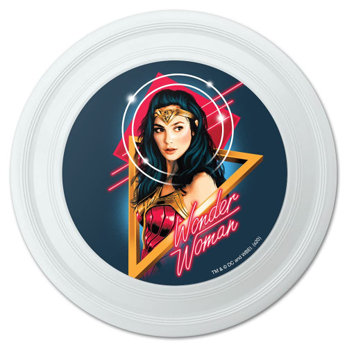 GRAPHICS & MORE Wonder Woman 1984 Retro 80s Novelty 9" Flying Disc
