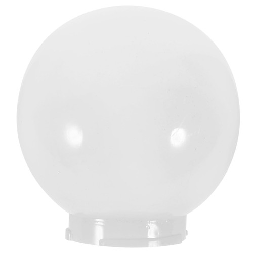 KJHBV Ball Lampshade Lamp Post Cover Globe Bedside Lampshade Lamp Post Cover Shade Ceiling Lamp Cover Ball Shade Lamp Outdoor Wall Lantern Floor Light Shade Acrylic Post Lamp