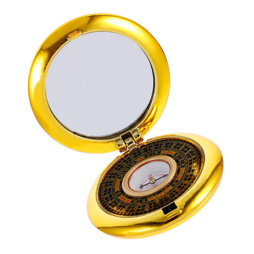 BESPORTBLE Pocket Compass Chinese Compass Backpacking Compass Pan Compass Chinese Bagua Compass Vintage Compass Orienteering Compass Feng Shui Bagua Compass Survive Mini Travel Metal