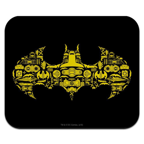 Batman Batman Icons Logo Low Profile Thin Mouse Pad Mousepad