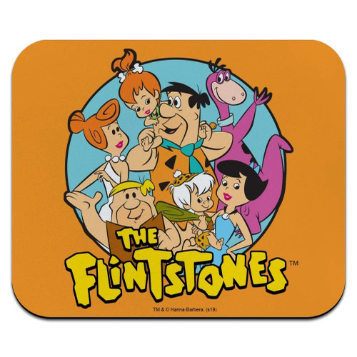 The Flintstones Group Low Profile Thin Rubber Mouse Pad Mousepad