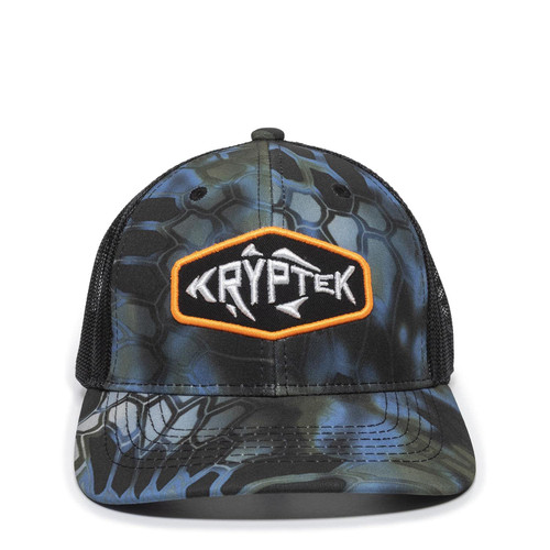 Kryptek Patch Mesh Back Fishing, Hunting, Military Cap (Neptune)