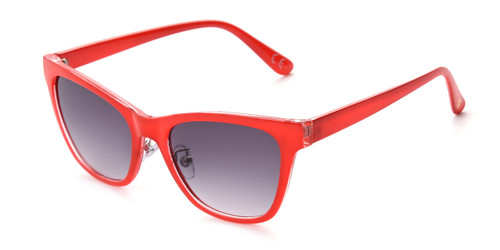 Foster Grant womens Styles for Y.o.u. Silver Spring Sunglasses Sunglasses, Red, 54mm US