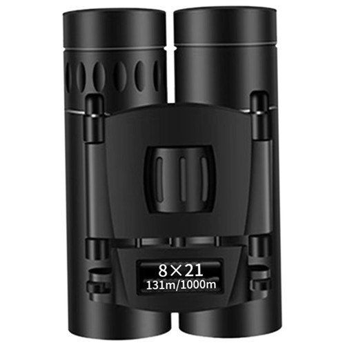 Compact Binoculars 8x21 Folding Binoculars for Adults Kids HD Bak4 Optics Lenes Mini Telescope Binoculars for Bird Watching, Opera Concert, Travel, Hiking, Outdoor