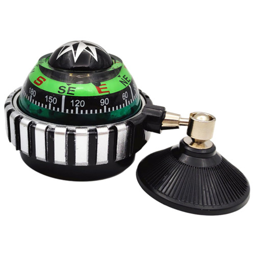 Unomor Car Guide Ball Marine Dash Mount Compass Navigation Direction Compass Dashboard Compass Small Boat Compass Automotive Compass Ball Compass for Boat Bracket Abs Ornaments