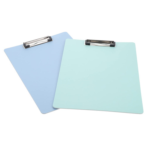 Artibetter 2pcs A4 Folder Board Paper Binder Clipboard Students Clipboard Writing Pad Profile Clips Clipboard Hardboard Paper Folder Plastic Clip Boards Office Metal Simple Stationery